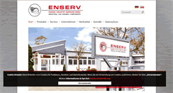 Desktop Screenshot of enserv.de